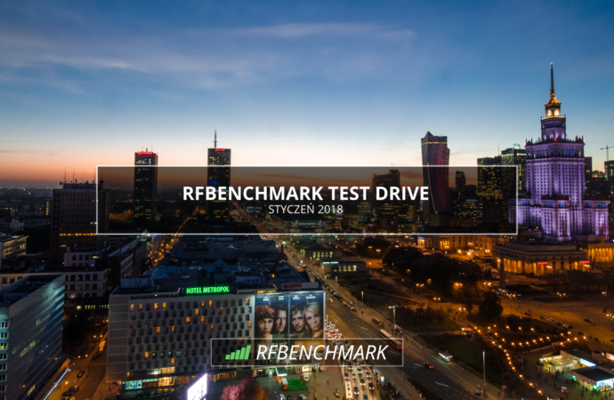 Jakość sieci mobilnej w Warszawie – najnowsze pomiary RFBenchmark Drive Test